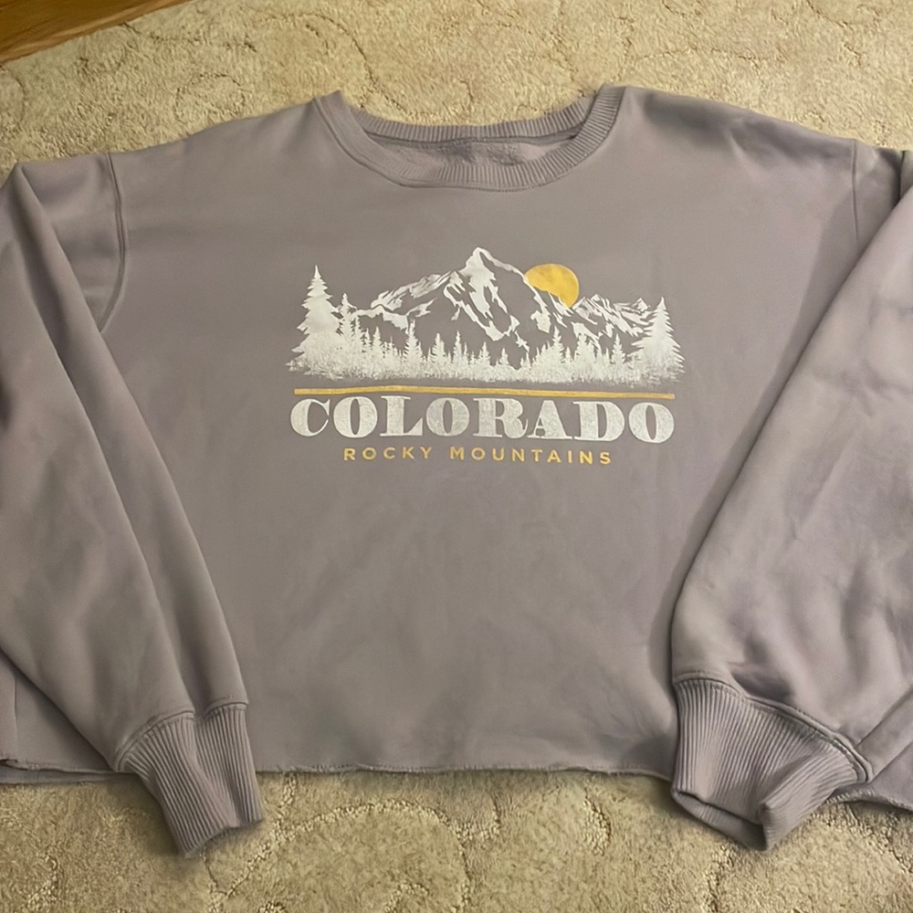 Cropped Colorado Hollister Top